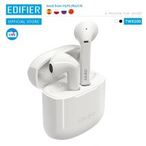 EDIFIER TWS200 TWS Earbuds Qualcomm aptX Wireless earphone Bluetooth 5.0 cVc Dual MIC Noise cancelling up to 24h playback time