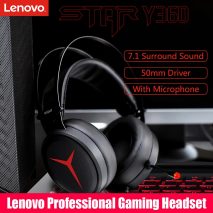 Lenovo Star Y360 Wired Gaming Headset Gamer PC Over-the-ear Headphone With Microphone Earphones For PC Computer Ear Headphones