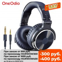 Oneodio Pro 10 Wired DJ Headphones Bass Stereo Gaming Headset With Microphone For Phone Studio Monitor Headphone For Recording